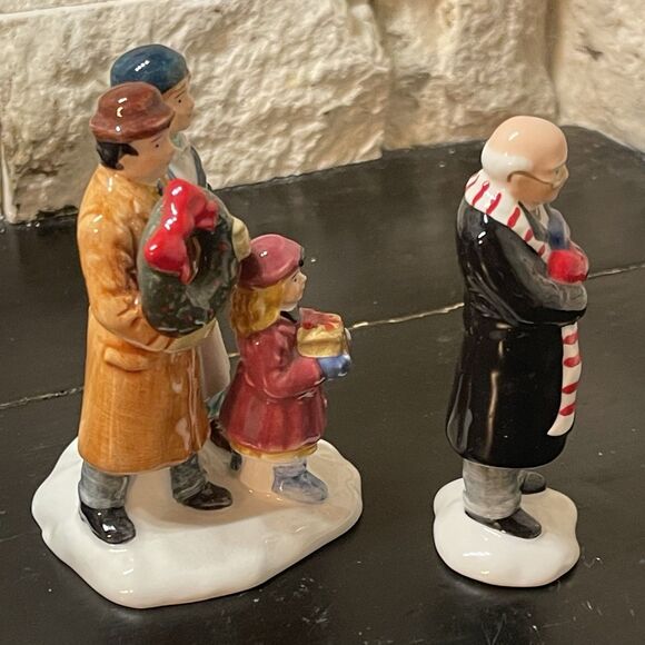 Dept 56 Original Snow Village "Going to the Chapel" RETIRED, #5476-3 set of 2 - Picture 7 of 10